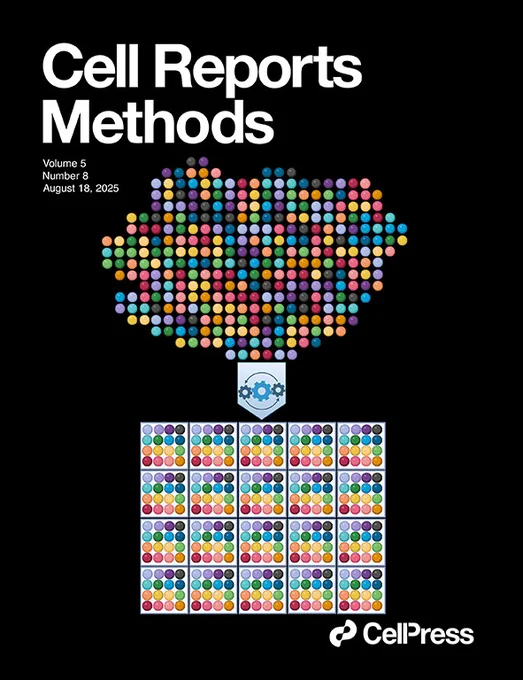 Issue cover for Volume 5, Issue 8 Aug 18, 2025 On the cover: In this issue of Cell Reports Methods, Papenberg et al. present an anticlustering algorithm for balanced batch assignment in high-throughput sequencing studies and other applications. The cover image depicts the anticlust algorithm optimizing the assignment of units, such as samples, to balanced batches. Created with biorender.com