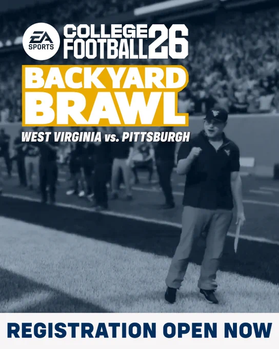 Registration is open for this year's College Football 26 Esports Backyard Brawl
