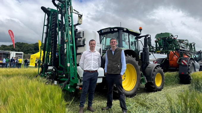 Left to right: John Grainger, Manager, Vantage Ireland (part of the Grasstec Group) and Graham Ralston, Hardware Director, SoilEssentials