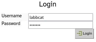 LaBB-CAT can now be configured for 'form based' login, which works with password managers, and includes a logout button.