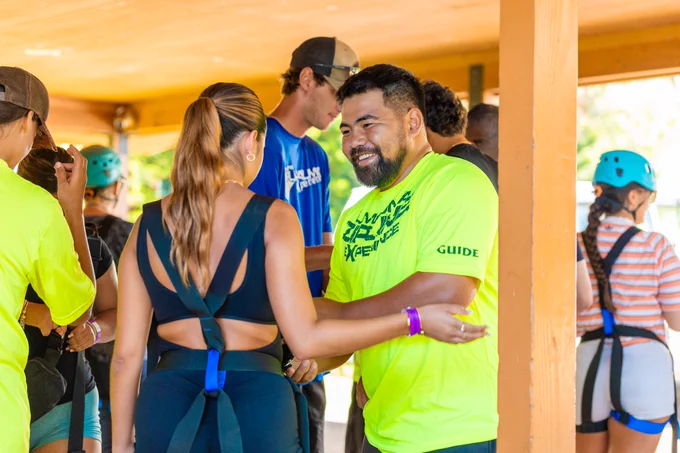 Ziplining at Umauma Falls Experience in Hakalau, Hawaii