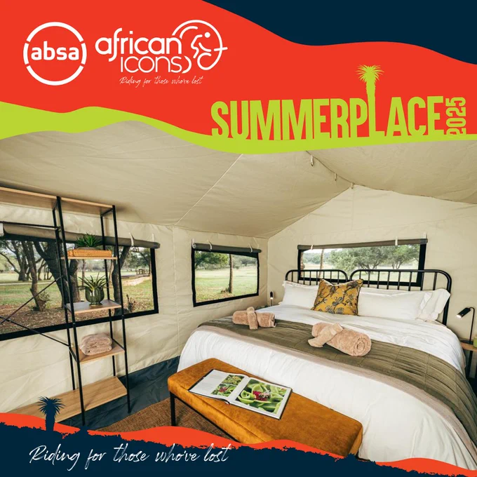 Absa African Icons 2025: Popup Glamping Tents available at Summerplace