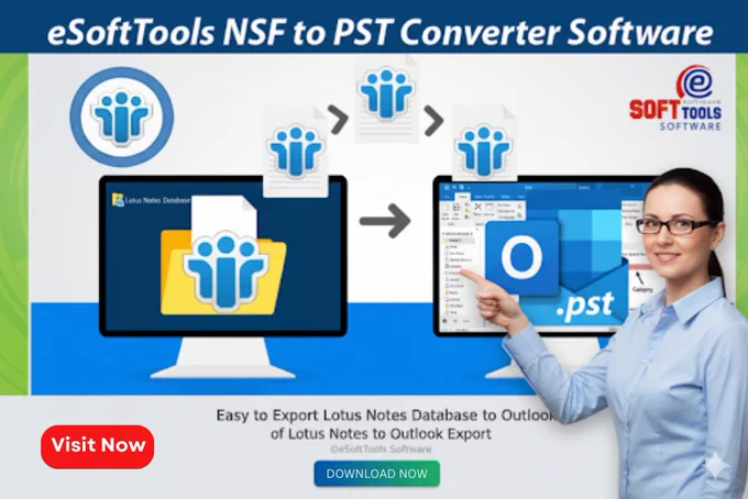 eSoftTools NSF to PST Converter