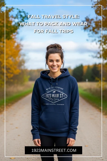 Fall travel style, what to pack and wear for fall trips.
