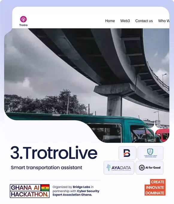 Ghana AI Hackathon 2025 Winners _ #3 TrotroLive by Godfred Addai Amoako