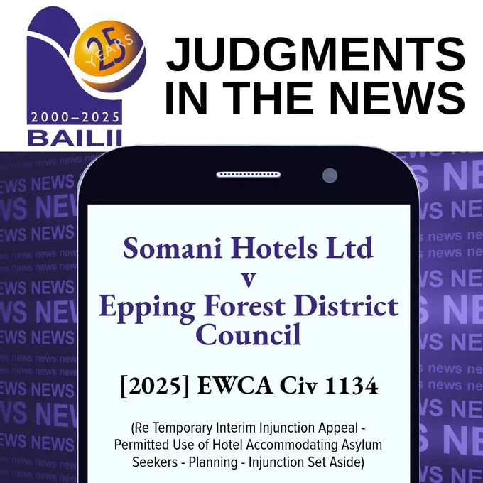 Cell phone screen with post text about judgment on it