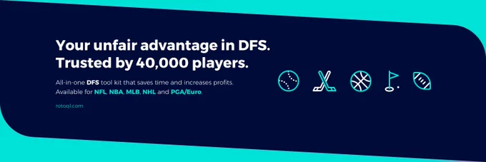 Get access to daily fantasy tools trusted by the pros for DraftKings and FanDuel million dollar contests