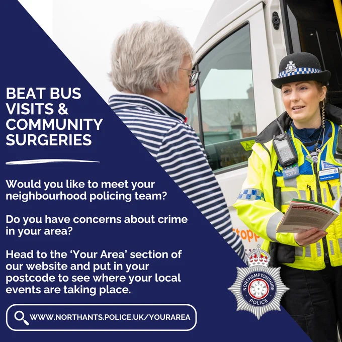 A PCSO having conversation with a member of the community.