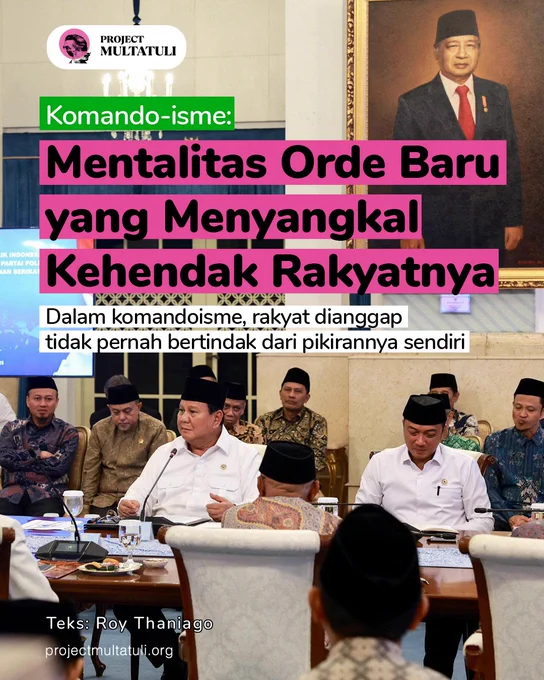 Prabowo Subianto menggelar silaturahmi dengan tokoh lintas agama, pimpinan partai politik, pimpinan serikat buruh, dan organisasi kepemudaan lintas iman di Istana Negara, Jakarta pada 1 September 2025, di tengah demontrasi di sejumlah wilayah. (BPMI Setpres)