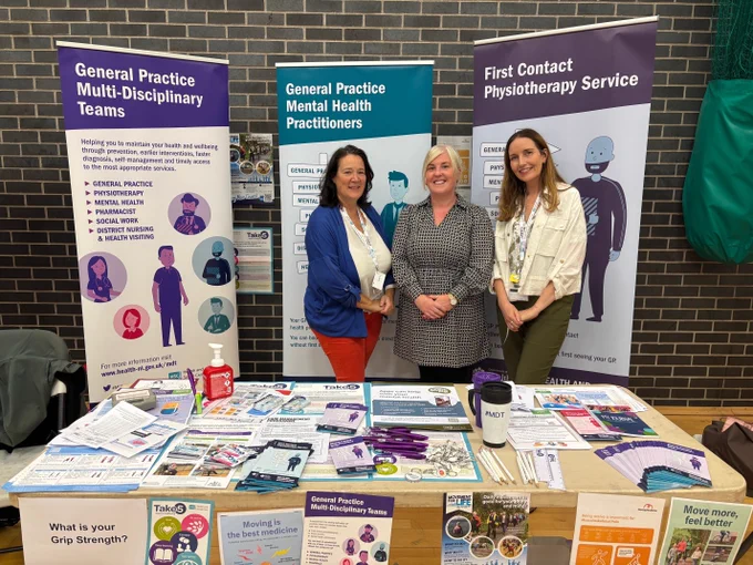 Multi Disciplinary Team (MDT)
Denise Hall - Consultant Physiotherapist Lead.
Ann Hughes – Senior Social Work Practitioner
Shauna Goodall – Senior Social Work Practitioner
