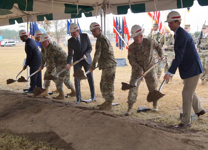 Groundbreaking ceremony ARCYBER