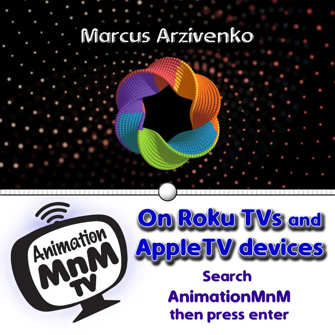 Marcus Arzivenko is now on streaming platform, AnimationMnM.