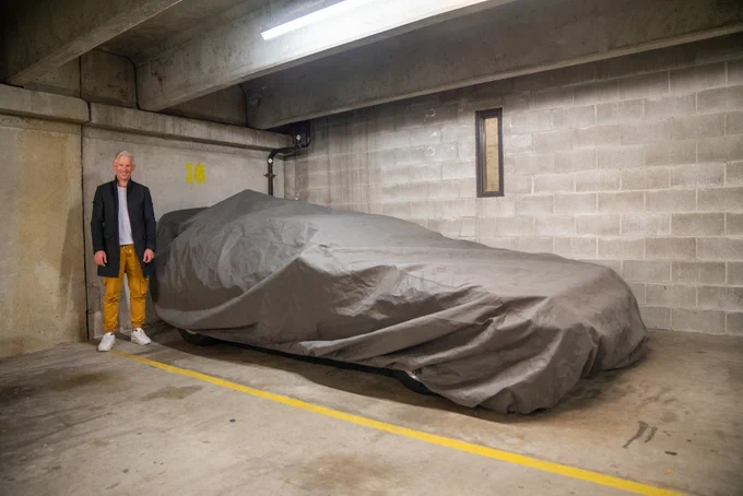 COP: "What you got under here?" DOC: "Don't touch that! Some new specialized weather sensing equipment!"