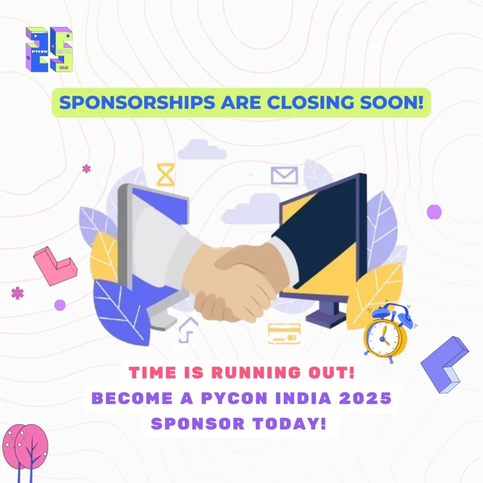 Sponsorships are closing soon!