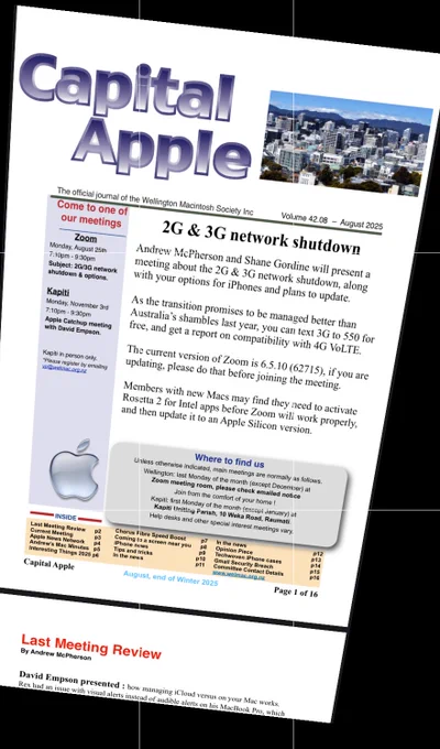 The capital apple from WelMac