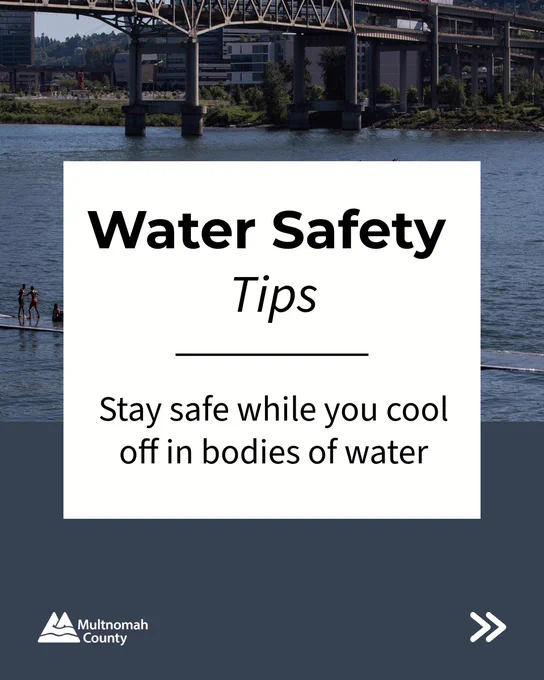 Water Safety Tips
Stay safe while you cool off in bodies of water

