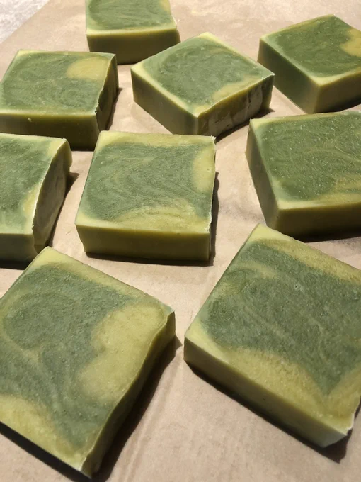 Yuzu Lemon Balm cold process soap