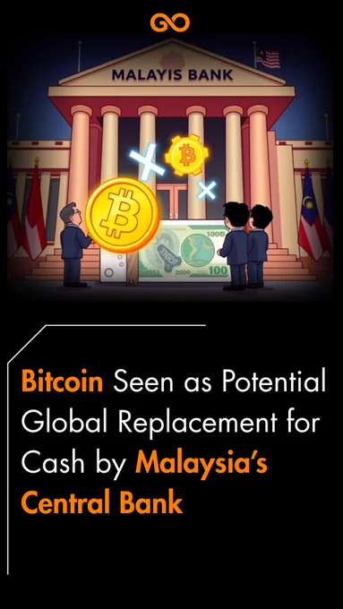 🚨 Crypto Breaking News! 🚨
Malaysia’s Central Bank is exploring Bitcoin (BTC) as a potential global replacement for cash. 💰🌍
.
.
#btc #eth #crypto #cryptonews #xrp #awn #amigoz #sol #cryptotrends #blockchainnews #btcupdate #cryptoworld #bitcoinupdates #cryptoalert 
