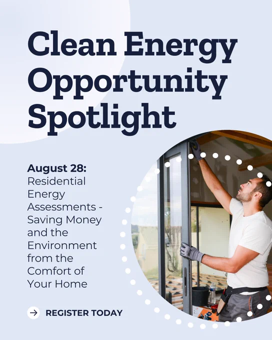 Looking to cut energy costs, boost comfort, and reduce your carbon footprint, without leaving the house? Grab your lunch and tune in for the Clean Energy Opportunity Spotlight (CEOS) Series hosted by PA DEP Energy Programs Office on Wednesday, August 28 at noon!