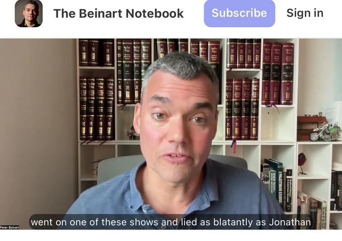 Peter Beinart on Greenblatt