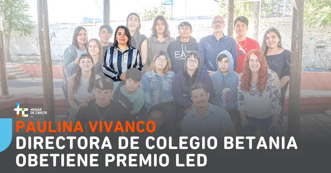 🥳¡Con mucho orgullo compartimos esta noticia!

La directora del Colegio Betania de #LaGranja de Fundación Súmate, Paulina Vivanco, fue reconocida en la categoría Innovación Educativa y Competencias para el siglo XXI.

Un reconocimiento a sus 14 años de compromiso por el reingreso escolar. ¡Felicidades!
