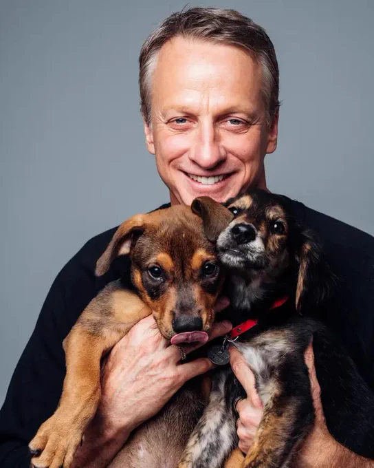 Tony Hawk Puppy Portrait