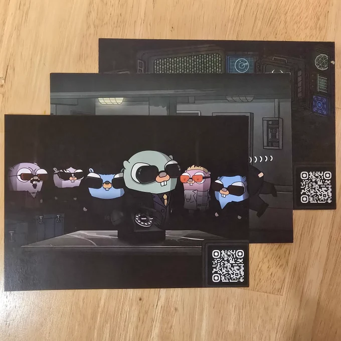 GopherCon Postcards 