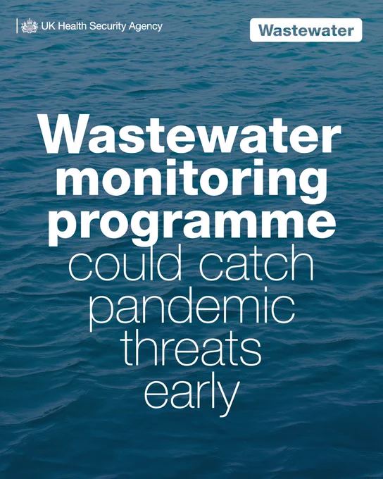 Wastewater monitoring programme could catch pandemic threats early