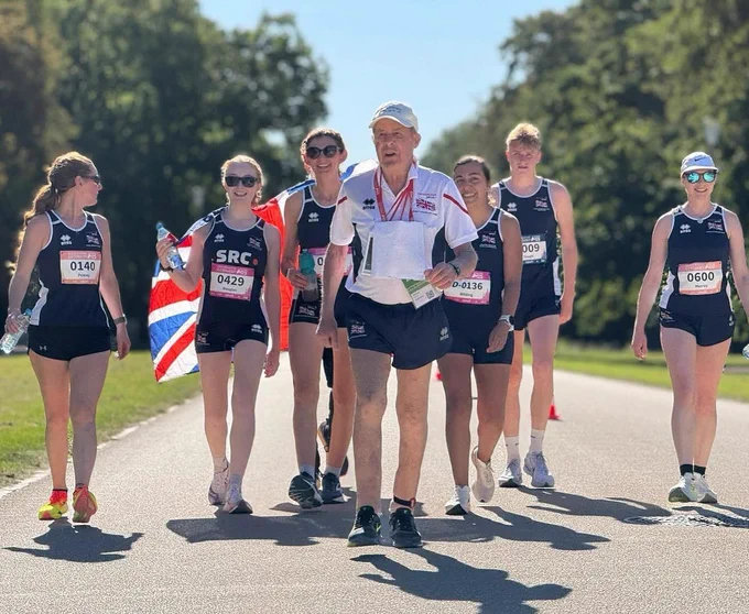 Mike Gibbons © Holly Cross
Mike in his 5k run at the World Transplant Games last week