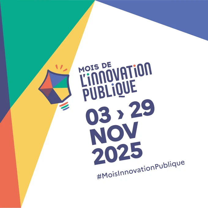 Mois de l'innovation publique - Du 3 au 29 novembre 2025
#MoisInnovationPublique