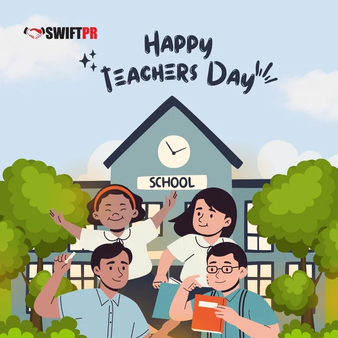Teaching is the profession that creates all other professions. Salute to all the amazing teachers who make the world brighter. Happy Teacher’s Day! 

#teachersday2025 #honorteachers #respectteachers #thankyouteacher #teacherslead #teachersdaypost