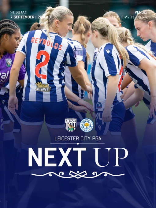 Our next up graphic for the cup clash against Leicester City PG.