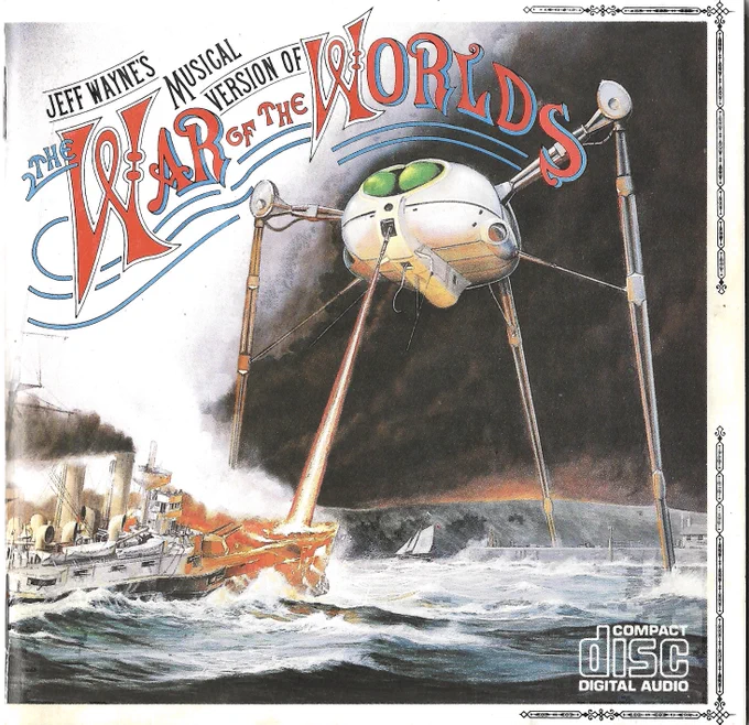 The War of Worlds Cover Art by Mike Trim. Logo by John Pash