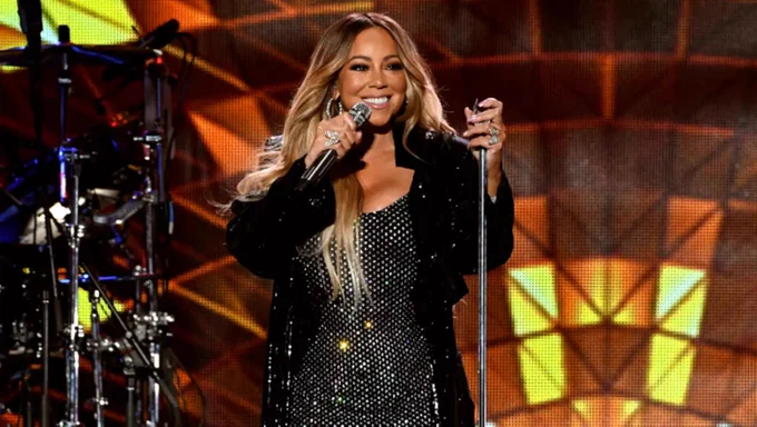 Mariah Carey at the iHeartRadio festival