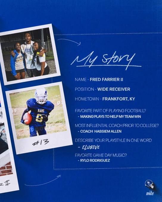 Fred Farrier II's blueprint story. 