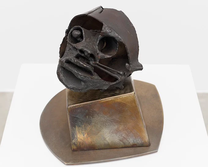 Richard Hunt, Hero’s Head, 1956, courtesy of White Cube © 2025 The Richard Hunt
