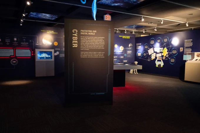 Cyber exhibit at The FBI Experience in Washington, D.C.