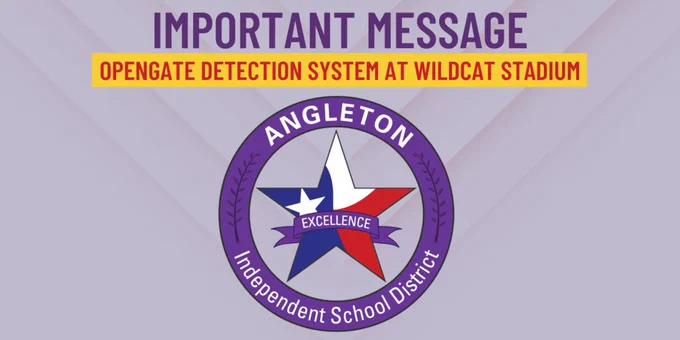 Important Message - OPENGATE Detection System at Wildcat Stadium