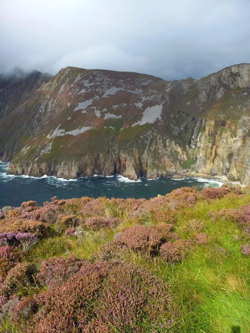 Sliabh Liag Sea cliffs, #Donegal, #Ireland are 601m high (1,972ft). © @GweebarraG 