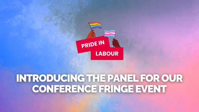 Introducing the panel for our conference fringe event