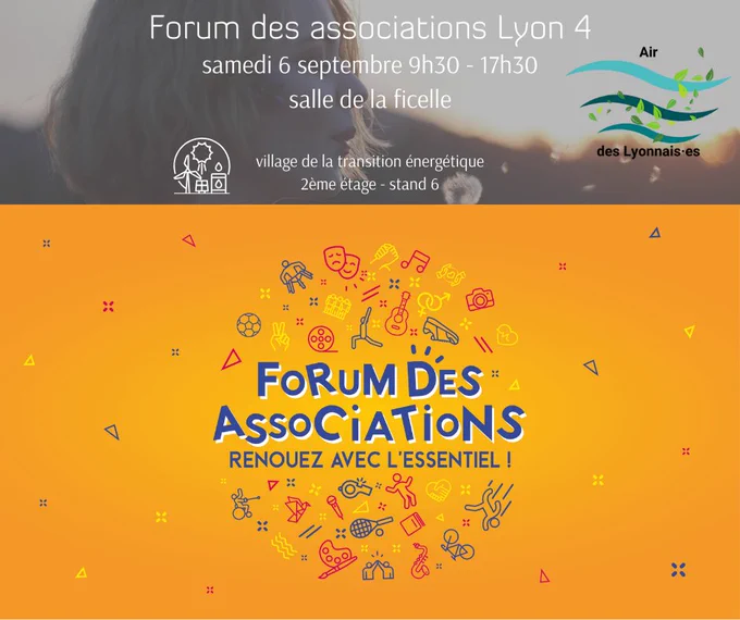 forum des association lyon 4 - air des lyonnais·es