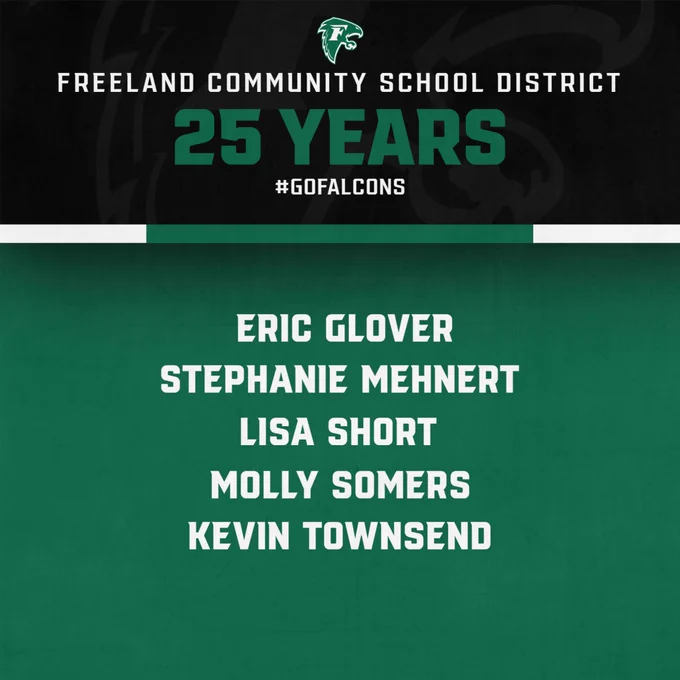 25 years of service