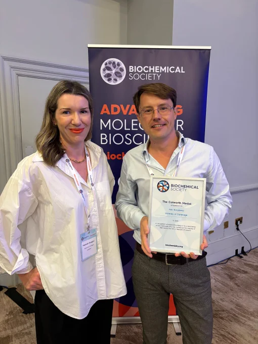 Dr Hannah Burgess, Imperial College London and Dr Alex Borodavka, University of Cambridge. 