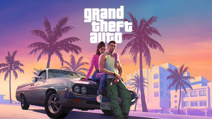Jason and Lucia on a car in GTA 6