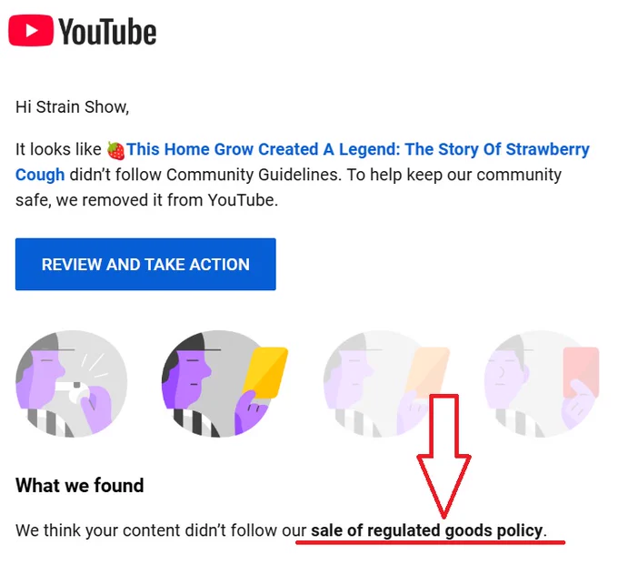 This video was uploaded in 2021, and has been fine since then. This video (and others) have now been removed for the 'sale of regulated goods policy' - despite the fact that I didn't sell or promote anything at all in the video. 