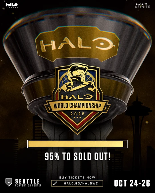 Halo World Championship 2025 - Buy Tickets Now at Halo.gg/HaloWC