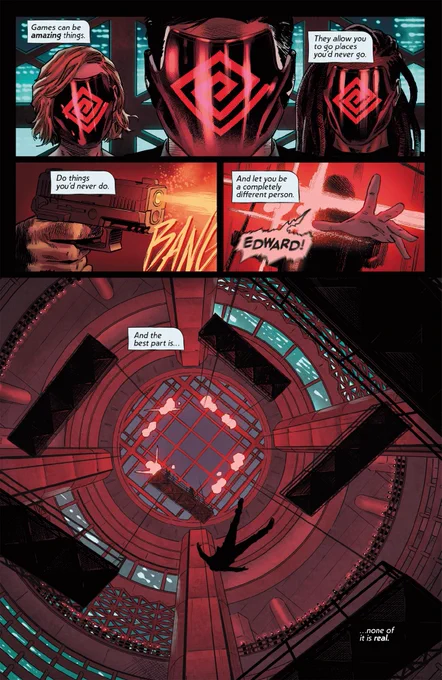Page from Masterminds issue #1