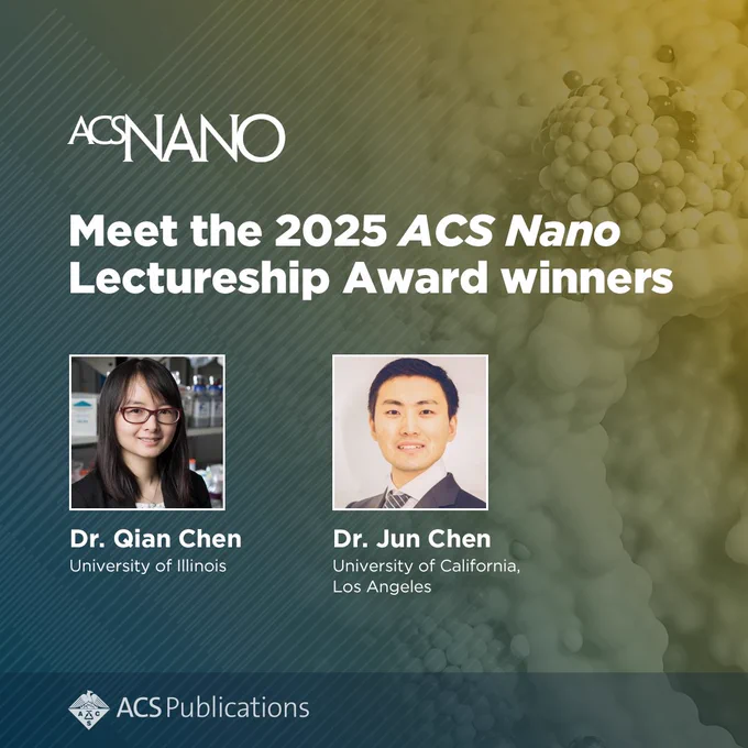 Winners of the 2025 ACS Nano Lectureship Award