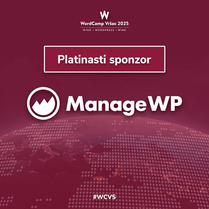 ManageWP, platinasti sponzor