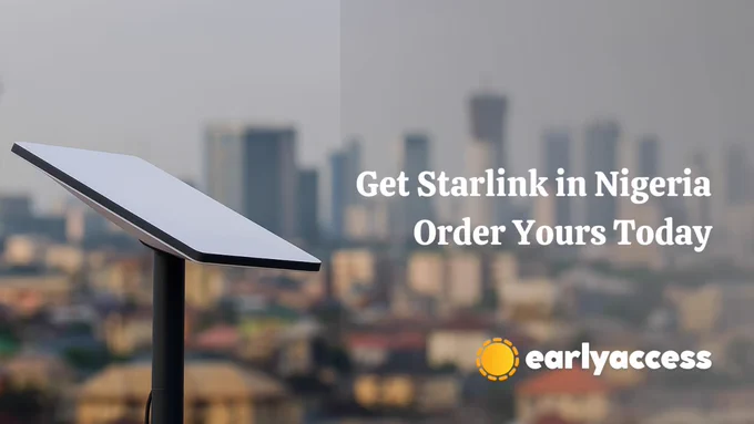 Starlink internet devices available. Professional Installations in Port Harcourt